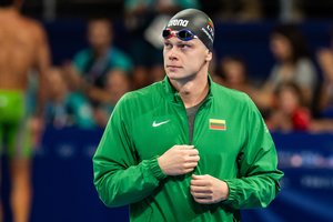 Nesėkmingas rytas pasaulio čempionate – J. Murdock liko 34-a, D. Rapšys plaukime nepasirodė