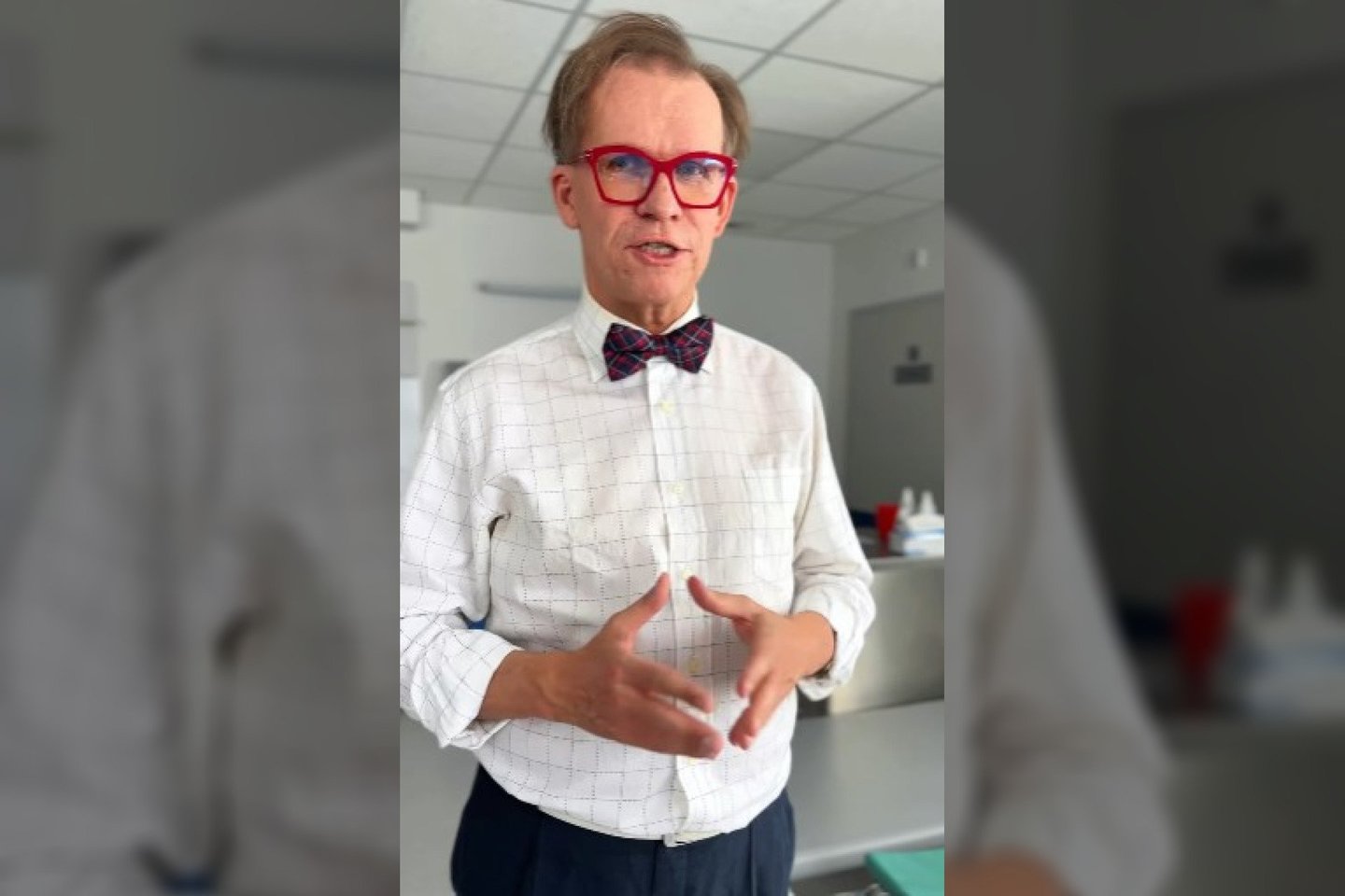 dr. Erykas Matuszkiewiczius.<br>Soc. tinklo stop kadras