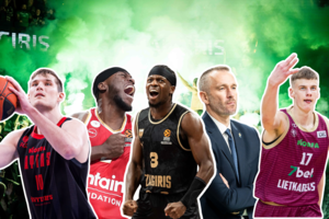 „Žalgiris“ pasiruošęs Eurolygos mūšiui – nerimą keliančios spragos, neregėtas potencialas ir ambicingi tikslai