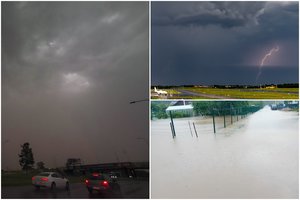 Po milžiniškos porcijos kritulių – jokio atokvėpio: Lietuvoje pliaups tarsi iš kibiro