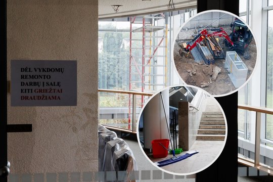 Seime – grandioziniai remontai: kur ir kaip posėdžiautų dėl G. Palucko į neeilinę sesiją susirinkę politikai?