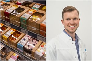 Maistiniai dažai pyraguose: gydytojas dietologas įvardijo jų poveikį sveikatai