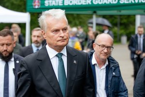 Medininkų žudynių minėjime dalyvaujantis G. Nausėda: mūsų nuolatinė kova už laisvę ir nepriklausomybę tęsiasi