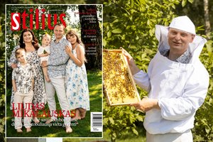 Liudas Mikalauskas su šeima atvėrė savo 30 arų sklypo sodybos duris: „Tai tobuliausia vieta gyventi“