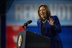 Buvusi JAV viceprezidentė K. Harris atmeta galimybę siekti Kalifornijos gubernatoriaus posto