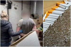 Lenkijoje suimti du lietuviai, rimtai įsukę cigarečių klastojimo versliuką – žala biudžetui galėjo siekti milijoną eurų