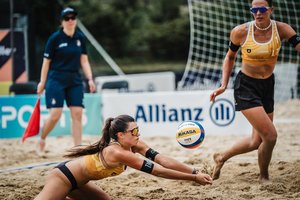 D. Kvedaraitė ir J. Kovalskaja – Europos paplūdimio tinklinio čempionato aštuntfinalyje