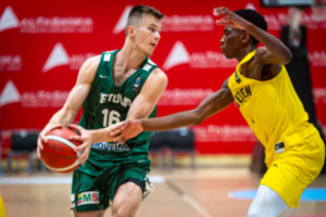 Švedų nepasigailėję Lietuvos 18-mečiai išliko A divizione