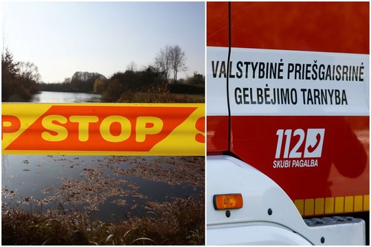 Kėdainių r. gyventojas prie namų esančiame tvenkinyje rado nuskendusį kaimyną