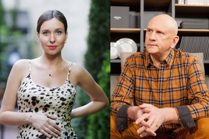 Viešai E. Kučinsko išvaizdą aptarusi F. M. Leščiauskaitė sulaukė jo atsako: reakcija nustebino