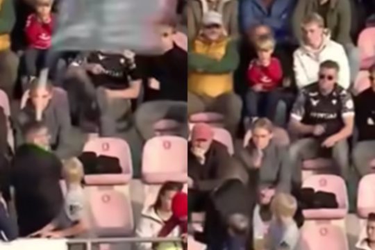 Varžovų sirgalius erzinęs „Kauno Žalgirio“ fanas gavo smūgį į galvą iš bokalo