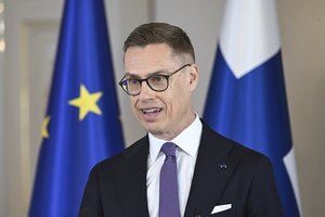 Suomijos prezidentas teigia esąs pasirengęs pripažinti Palestinos valstybę