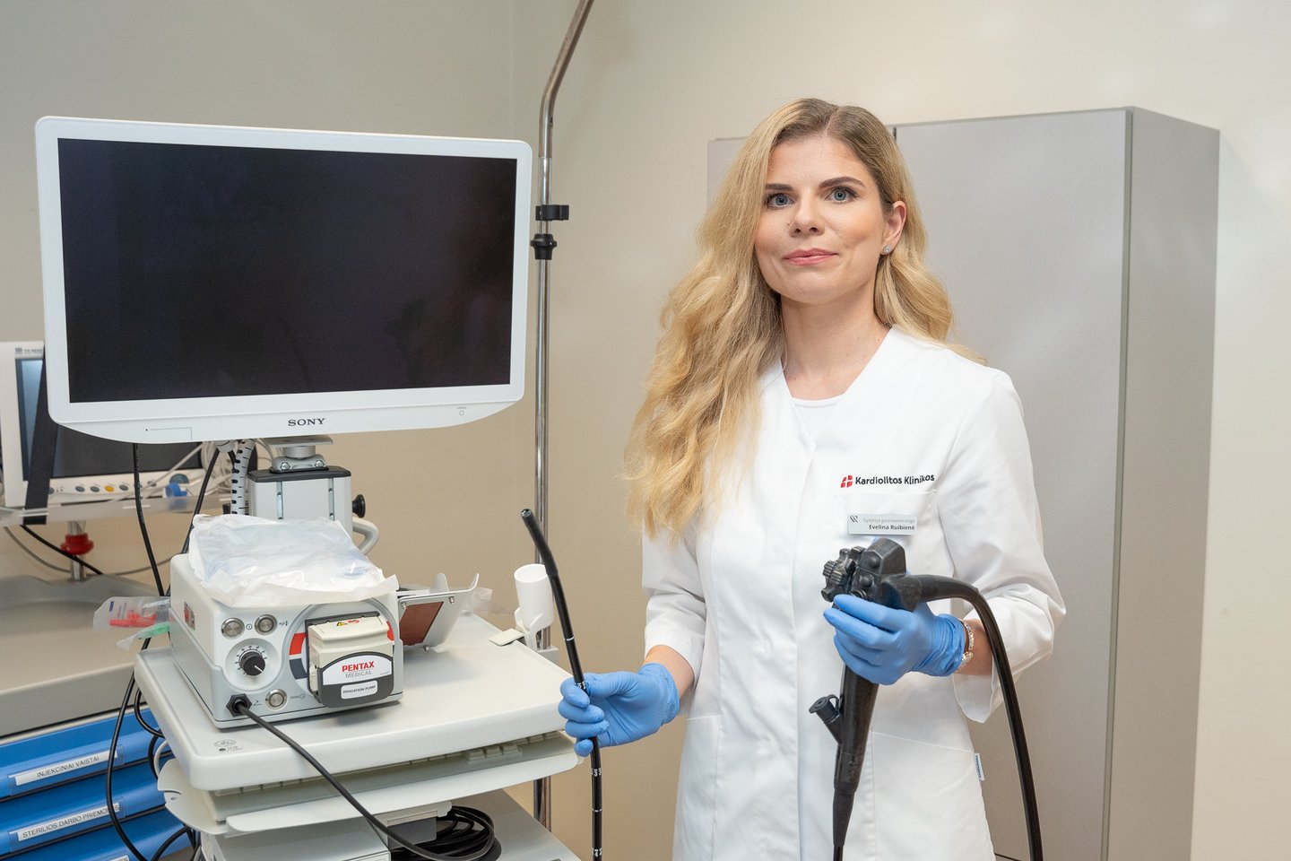 Evelina Ruibienė, gydytoja gastroenterologė.<br>R.Vilkelio nuotr.