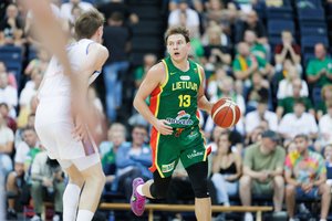 Rinktinės žaidimu nustebęs R. Jokubaitis: „Galvojau, gal bus net prasčiau“