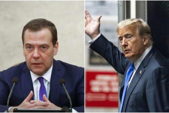 D. Trumpas paaiškino sprendimą dislokuoti branduolinius povandeninius laivus: turiu būti labai atsargus