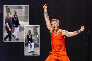 Skaitytojai: negi Robbie Williams išlipęs iš balto limuzino taip vaikšto po Laisvės alėją?