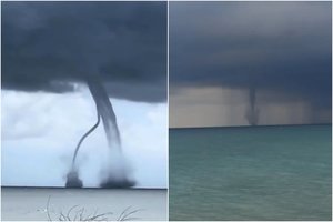 Rusiją ir toliau siaubia stichijos: Sočio pakrantėje praūžė tornadas, paskelbta nepaprastoji padėtis