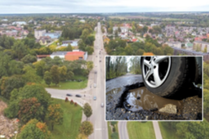 Gyventojai įsiutę: vietoje kapitalinio gatvės remonto – lopomi tik atskiri ruožai