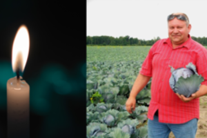 Mirė patyręs daržininkas Vidmantas Girdzijauskas