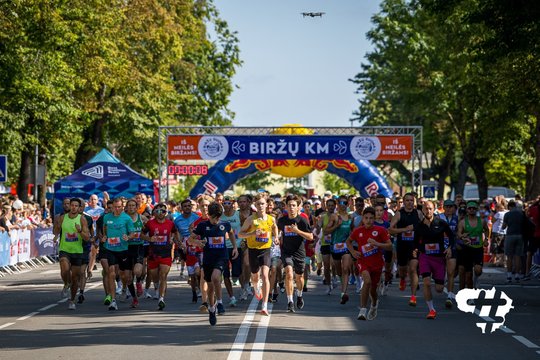 Vaizdingame „Biržų kilometrų“ bėgime triumfavo A. Jakševičius ir L. Jegelevičiūtė