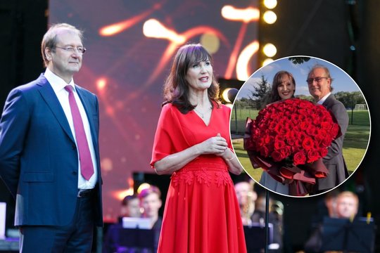 Nauja V. Uspaskicho ir jo buvusios žmonos J. Blažytės nuotrauka užminė mįslę: internautai ėmė sveikinti