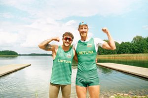 Tarptautinėje irklavimo scenoje – žinomi Lietuvos pramogų pasaulio veidai