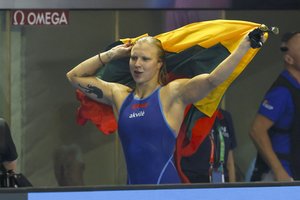 Singapūre rusų žurnalistas užsipuolė R. Meilutytę: nutarė užsiimti provokacija