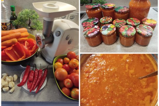 Naminis adžikos padažas: tobulas gardinti sriubas, mėsos, žuvies patiekalus