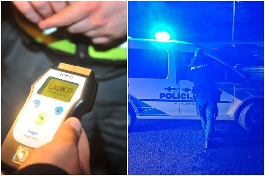 Girtas 17-metis naktį vairuodamas automobilį sukėlė avariją – pradėtas ikiteisminis tyrimas