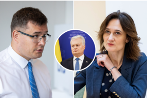 L. Kasčiūnas ir V. Čmilytė-Nielsen laišku kreipėsi į G. Nausėdą