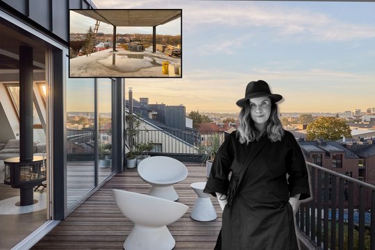 Šis penthauzas verčia pamiršti visus kitus namus Vilniuje: tiesiogine prasme – ten gniaužia kvapą