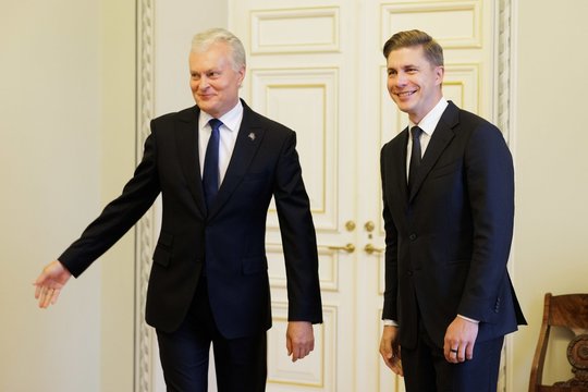 M. Sinkevičius – apie pokalbį su G. Nausėda dėl premjero posto: leido suprasti, kad tikėjosi kitokio sprendimo