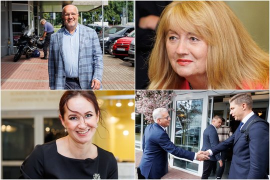 Atsigavusi V. Blinkevičiūtė, plačios J. Oleko ir I. Ruginienės šypsenos: kadruose – ypatingas LSDP grietinėlės susibūrimas