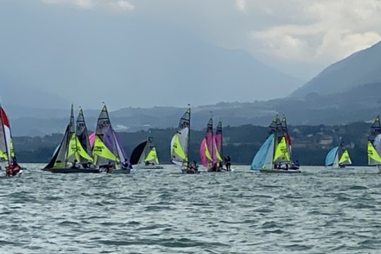 Lietuvos buriuotojai „RS Feva“ jachtų klasės pasaulio čempionate – geriausiųjų 7-tuke