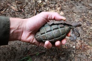 Rusas iš fronto parsivežė granatą: kivirčo metu girtas susisprogdino pats ir pražudė sūnų