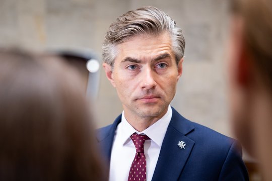 K. Budrys su M. Rutte aptarė į Lietuvą įskridusio drono detales: išsakė lūkesčius