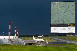 Istorija kartojasi: Vilniuje – dar vienas privataus lėktuvo iš Baltarusijos vizitas