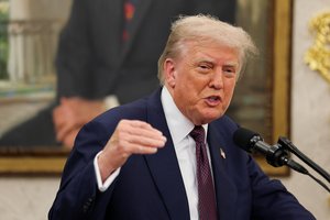 D. Trumpas skelbia proveržį: derybos tarp V. Putino ir V. Zelenskio gali įvykti jau netrukus