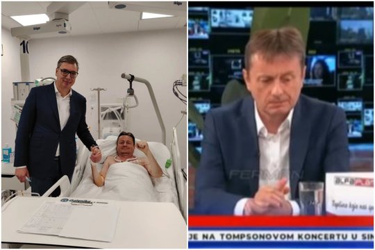 Šokas Serbijoje: televizijos eteryje insultą patyrė įtakingas politikas