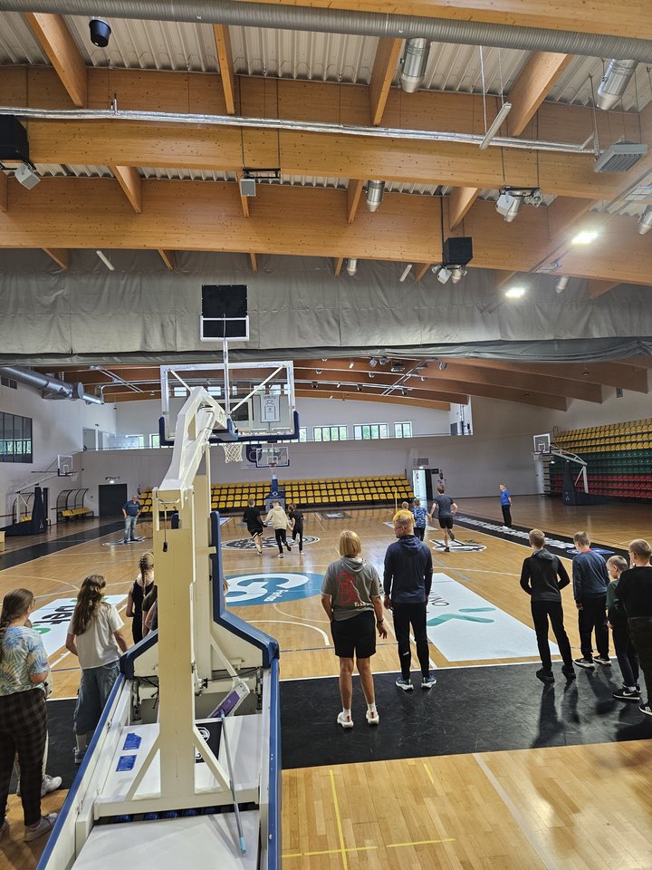 Stovykla Palangoje.<br>Pranešimo žiniasklaidai nuotr.