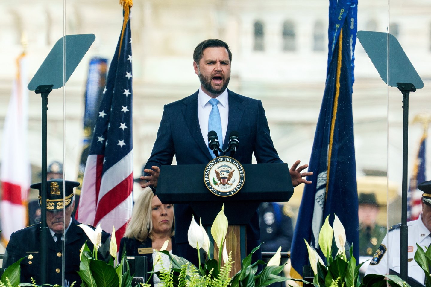 J. D. Vance'as.<br>EPA-ELTA nuotr.