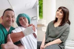 Nemalonius simptomus jautusi Neda Malūnavičiūtė ryžosi operacijai: „Kankinausi pora metų“