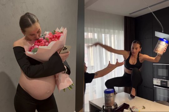 Neseniai pagimdžiusios rusų influencerės triukas baigėsi nelaime: patyrė stuburo traumą