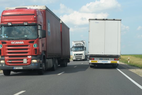 VSAT įspėja vairuotojus – į Lenkiją važiuokite per Lazdijus arba rinkitės kitą maršrutą