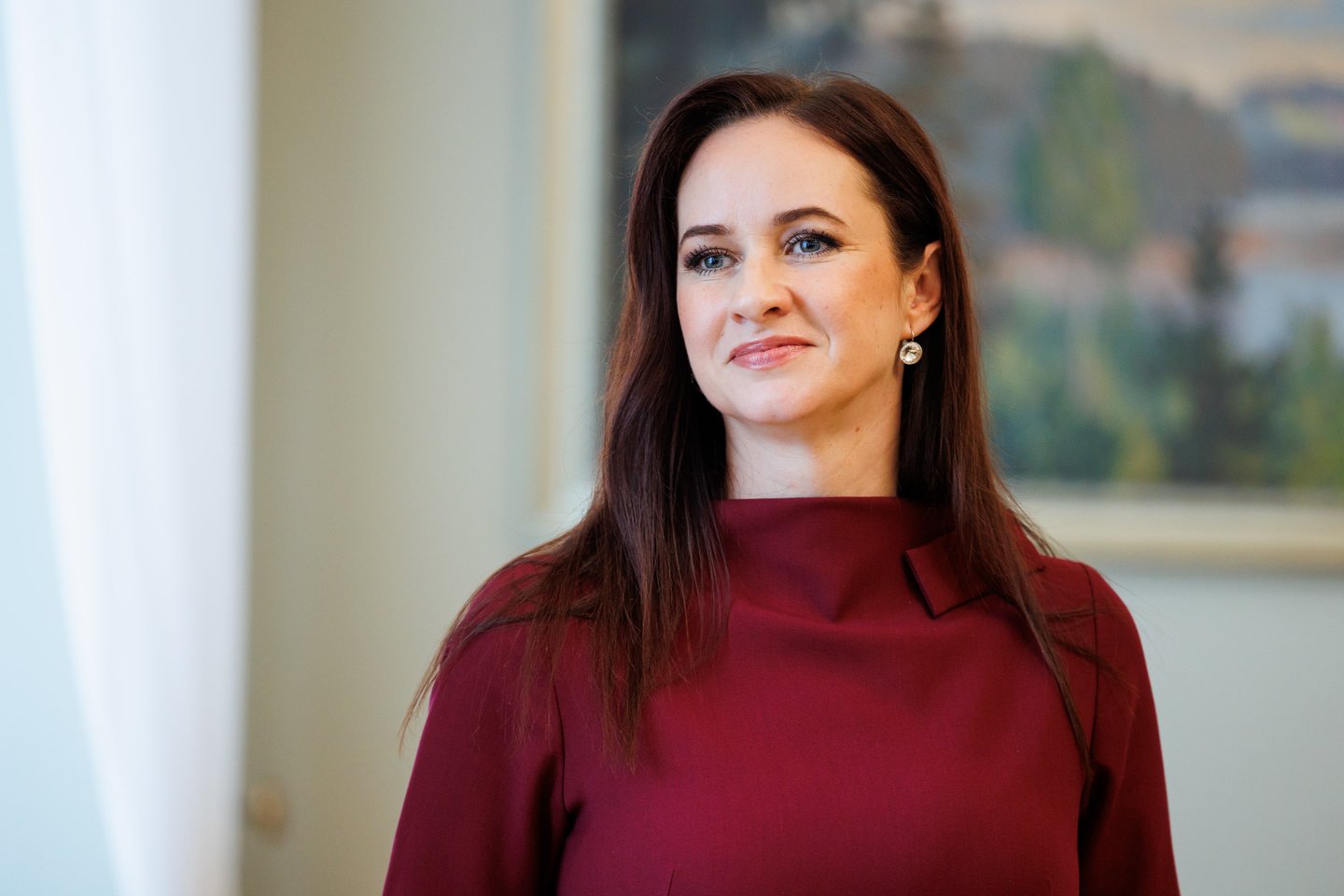 I. Ruginienė atvyko į Prezidentūrą<br>T.Bauro nuotr.