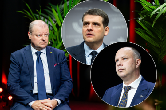 Ateities su R. Žemaitaičiu nematantis S. Skvernelis dairosi į A. Verygos pusę: „Nėra pagrindinio kliuvinio“