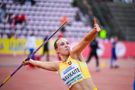 Europos U20 čempionato starte Lietuvos lengvaatlečiai pasiekė pirmuosius finalus