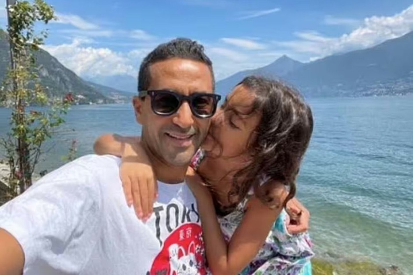 Luciano Frattolinas su dukra Melina.<br>„Instagram“ nuotr.