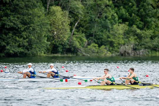 Pasaulio jaunių irklavimo čempionato trečioji diena: Gabija Stankevičiūtė tęsia kovą pusfinalyje