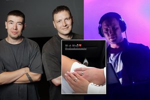 Grupės „Lilas ir Innomine“ narys Rolandas Venckys vedė savo mylimąją Kotryną